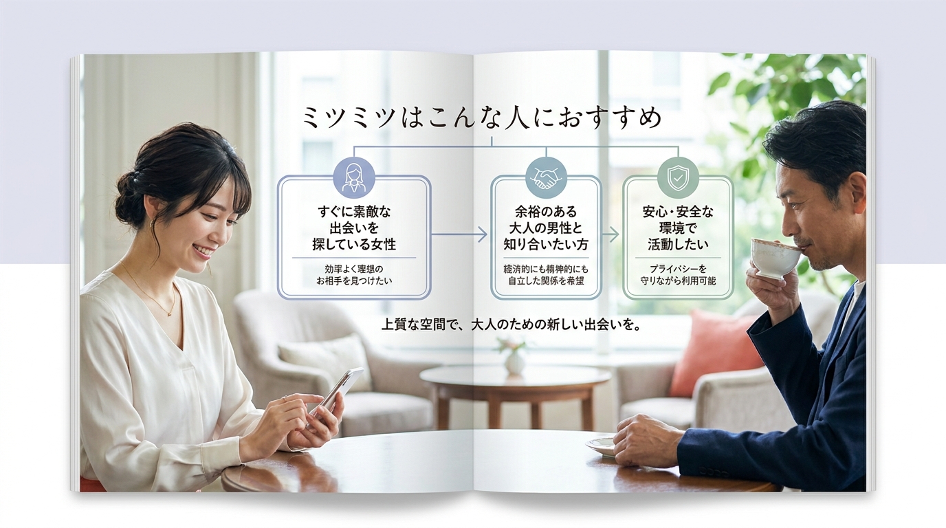 ミツミツはこんな人におすすめ