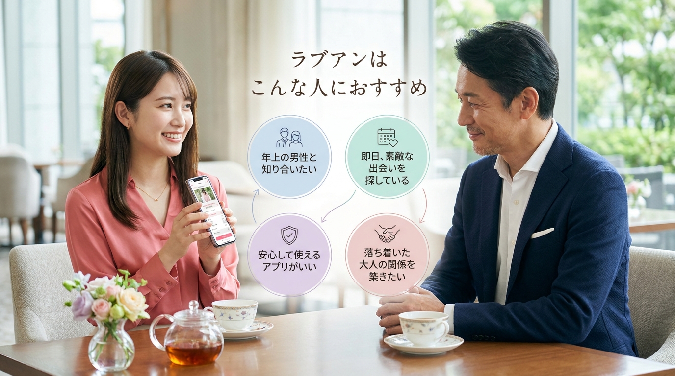ラブアンはこんな人におすすめ