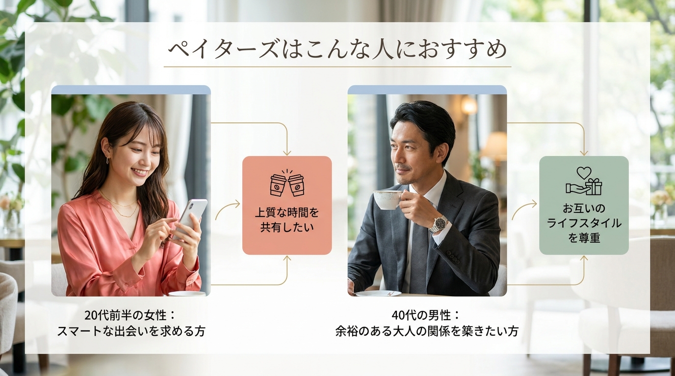 ペイターズはこんな人におすすめ